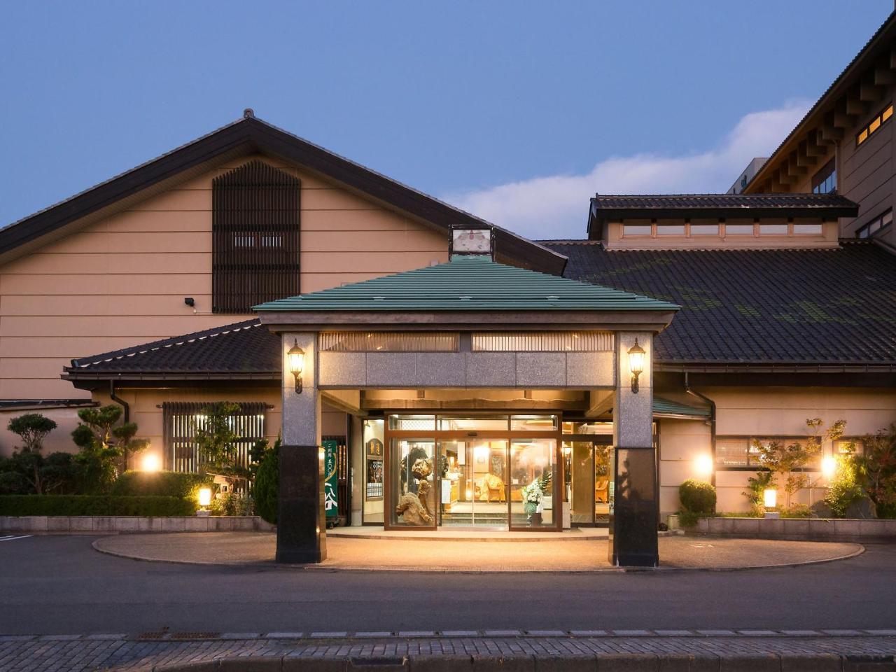 Hotel Awara Onsen Hot Spring Koubou Gurabaatei Exterior foto