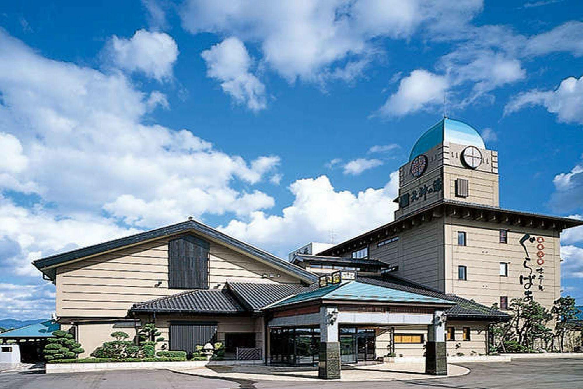 Hotel Awara Onsen Hot Spring Koubou Gurabaatei Exterior foto
